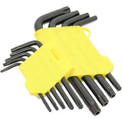 Jogo Chave Torx T10 - T50 Curto 9 Peças CR-V Tradestar