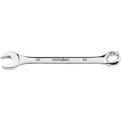 Chave combinada 26mm cromo vanádio cromada cartela Vonder