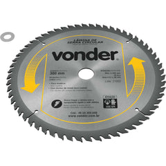 Lamina Serra Circ Vídea 300x30x3,8mm 60D 4400rpm Mad Vonder