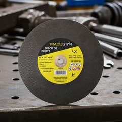 Disco de Corte 300 x 3 mm Furo 3/4" mm Aço Tradestar
