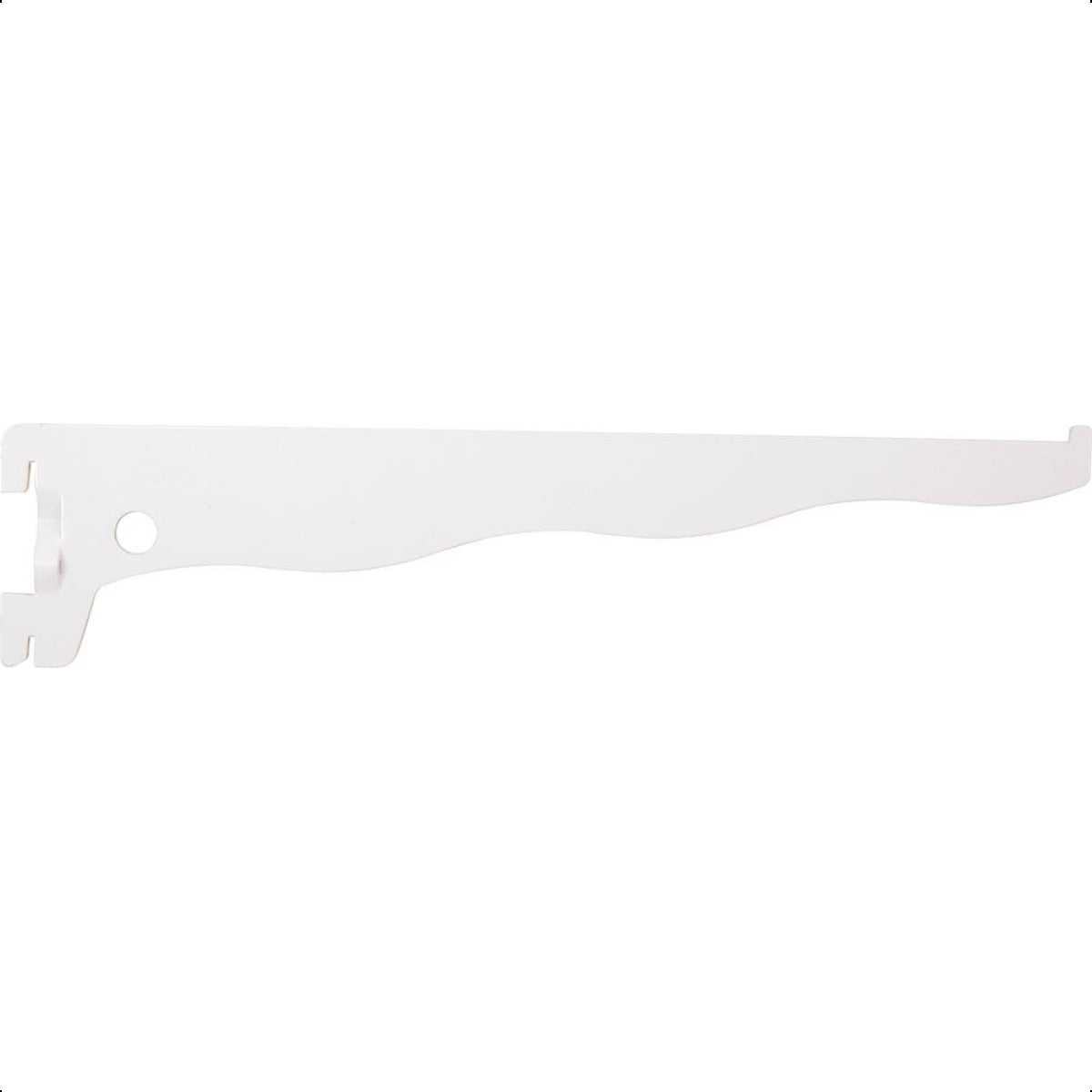 Suporte prateleira 30cm branco trilho prateleira Vonder