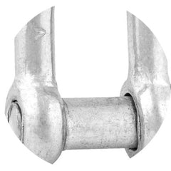Manilha para cabo de aço 1/2" reta leve galvanizado - Vonder