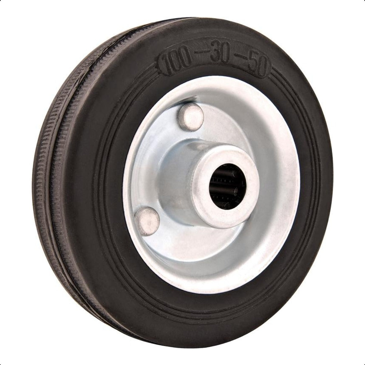 Roda De Borracha 5 Leve 100kg Vonder