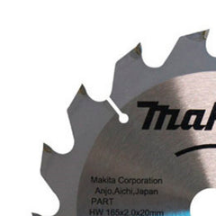 Disco Serra TCT 185 mm x 20 mm 45T D-03361 Makita