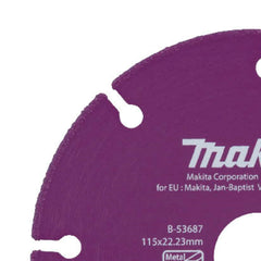 Disco de Corte Diamantado 115 x 22,23 mm B-53687 Makita