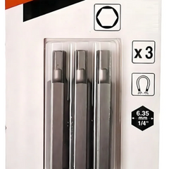 Ponta Bits de Torção (3 Peças) Hexagonal 6,0-50M Makita