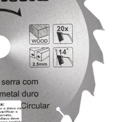 Disco Serra 20 Dentes 235 x 25,4 mm 10 unidades D-51362-10 Makita
