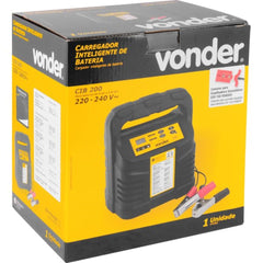 Carregador Inteligente de Bateria Cib200 c/ Conector Vonder