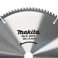 Disco Lâmina Serra 305 x 25,4 mm 100 Dentes D-34419 Makita