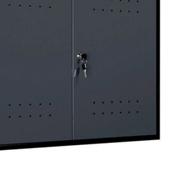 Armário Aéreo 1 Prateleira Ábile Dark Presto