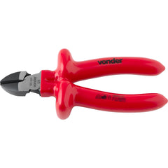 Alicate Isolado Corte Diagonal 6" Vonder Cabo Isolado 1000V IEC 60900 Aço Cromo Vanádio Polido