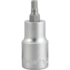 Soquete Allen Encaixe 1/2'' 5 mm CRV Vonder