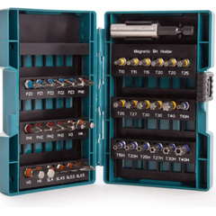 Kit de Brocas e Bits Makpac 69 Peças B-49638 Makita