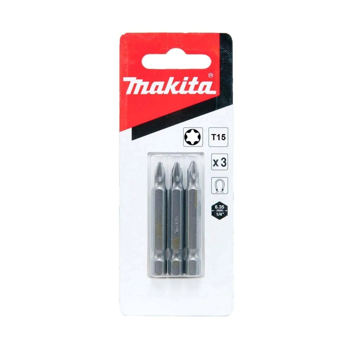 Ponta Bits Conjunto 3 Peças T 15-50 mm Makita