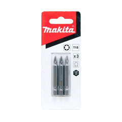 Ponta Bits Conjunto 3 Peças T 15-50 mm Makita