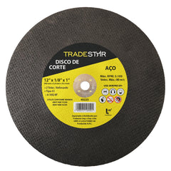 Disco de Corte 300 x 3 mm  Furo 1" mm Aço Tradestar