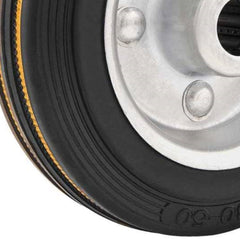 Roda de borr. 4" média 88kg eixo rolete 12mm Vonder