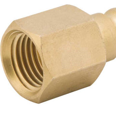 Conector Pino Racord Rosca Fêmea 1/4" NPT Latão Vonder
