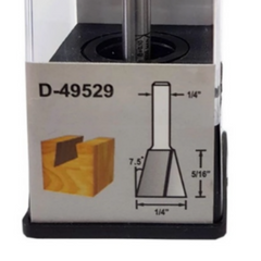 Fresa Andorinha 1/4" Haste 1/4" D-49529 Makita