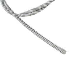 Cabo de aço af 1/8" alma de fibra 6x7 galv c/ 100m Vonder