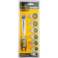 Chave Estrela 8-19 mm Catraca Intercambiável Vonder