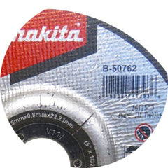 Disco Fino de Corte 125 x 0.8 x 22.23 mm B-50762-25 Makita com 25 Peças