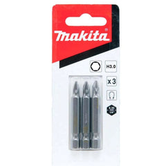 Ponta Bits de Torção (3 Peças) Hexagonal 3,0-50 mm Makita