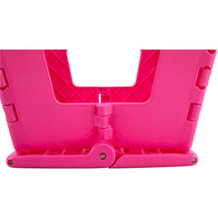 Banqueta Plástica Dobrável Rosa 220mm Vonder