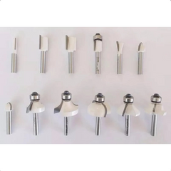 Kit Fresas Encaixe 1/4" 12 Peças D-53584 Makita