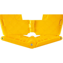 Banqueta Plástica Dobrável Amarela Altura 220 mm Vonder