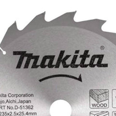Disco Serra 20 Dentes 235 x 25,4 mm 10 unidades D-51362-10 Makita