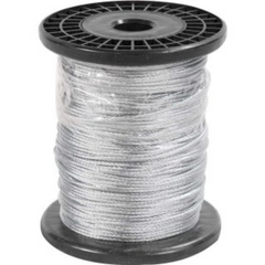Cabo De Aço Aa 1/16  Alma De Aço 6x7 Galv C/ 100m Vonder