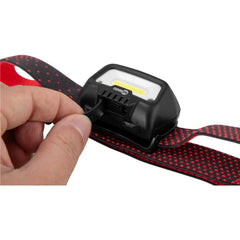 Lanterna Cabeça 1 Led Cob Recarregável LCN35 Nove54