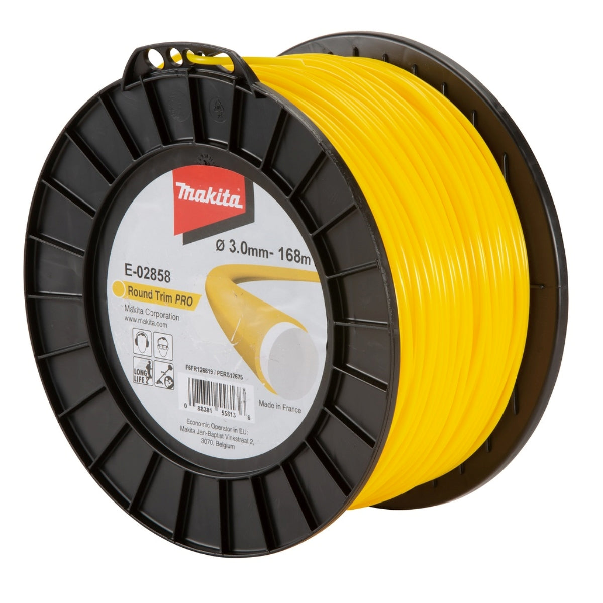 Bobina de Fio de Nylon 3,0 mm x 168M Makita