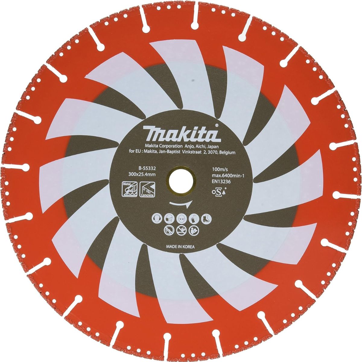 Disco Diamantado 300 x 25.4 mm B-55332 Makita