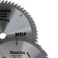 Kit Discos Serra Circular 1/4" Madeira/MDF D-21406 Makita