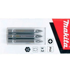 Ponta Bits Conjunto 3 Peças Ph 3-50 mm Makita