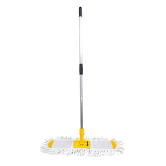 Rodo de Algodão Plano RAV 600 Tira Pó Esfregão Mop Absorvente Cabo Extensível Vonder Profissional