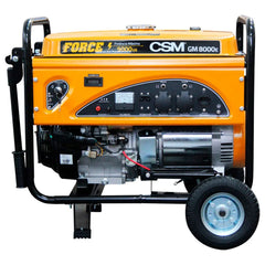 Gerador Portátil 8,5Kva 15Hp Gm 8000 E Gasolina 127/220 CSM Motor Lifan Partida Elétrica AVR