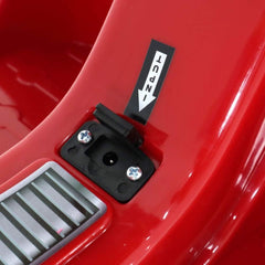 Lambreta Elétrica Infantil Bel Brink 6V Vermelha Mini Moto Retrô Scooter Música Farol Até 25kg