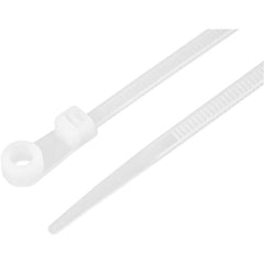 Abraçadeira Nylon para Parafusos 200 x 3,6 Branca 100 Peças Vonder