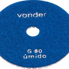 Disco Lixa Diamantado Umido 4" G 80 Vonder