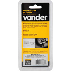 Organizador de Cabos Branco Vonder