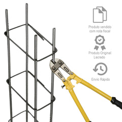 Corta Vergalhão 18'' Aço Carbono Tradestar