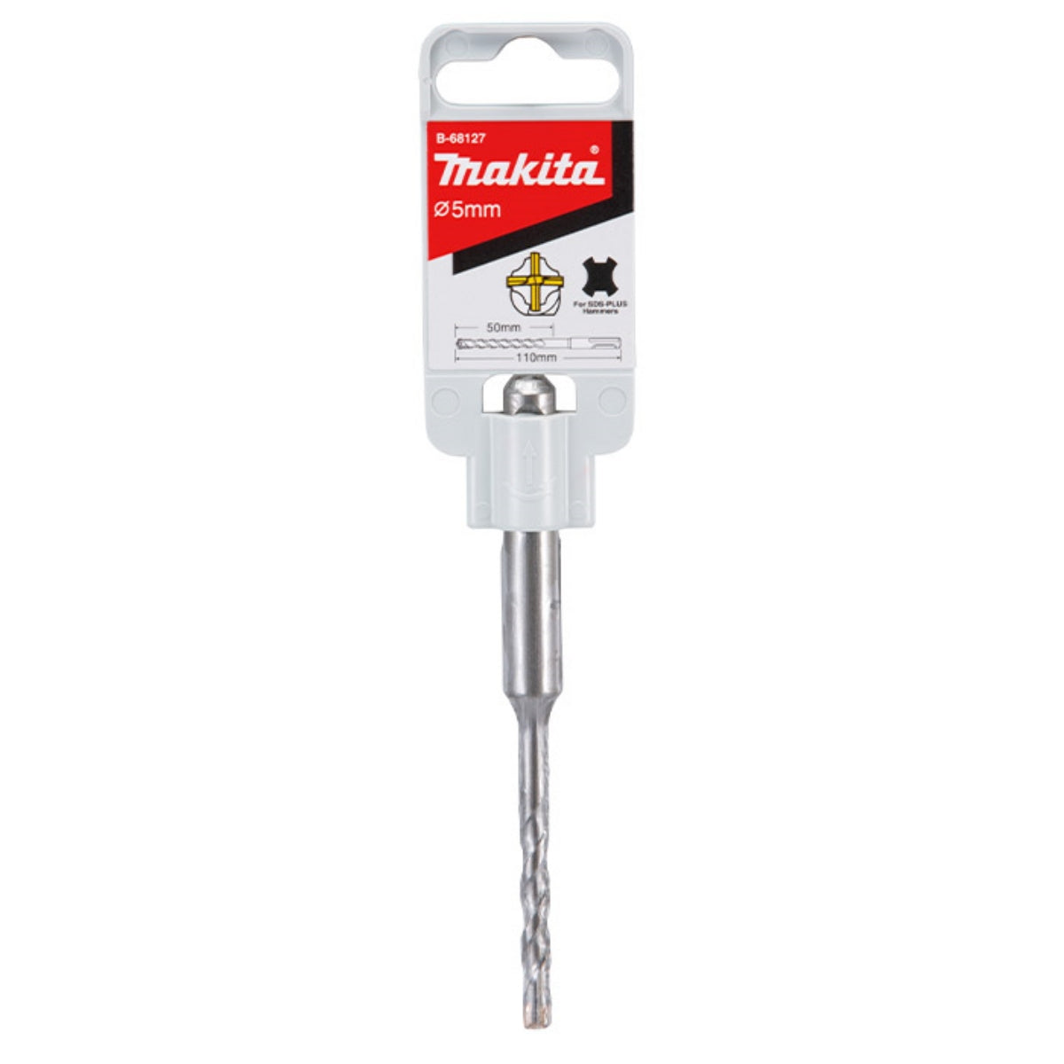 Broca Tct Sds-Plus 4 Pontas 5 mm x 110 mm Makita