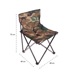 Cadeira araguaia em poliéster camuflada - Bel Lazer