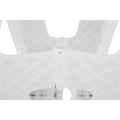 Banqueta Plástica Dobrável 360 mm Transparente Vonder
