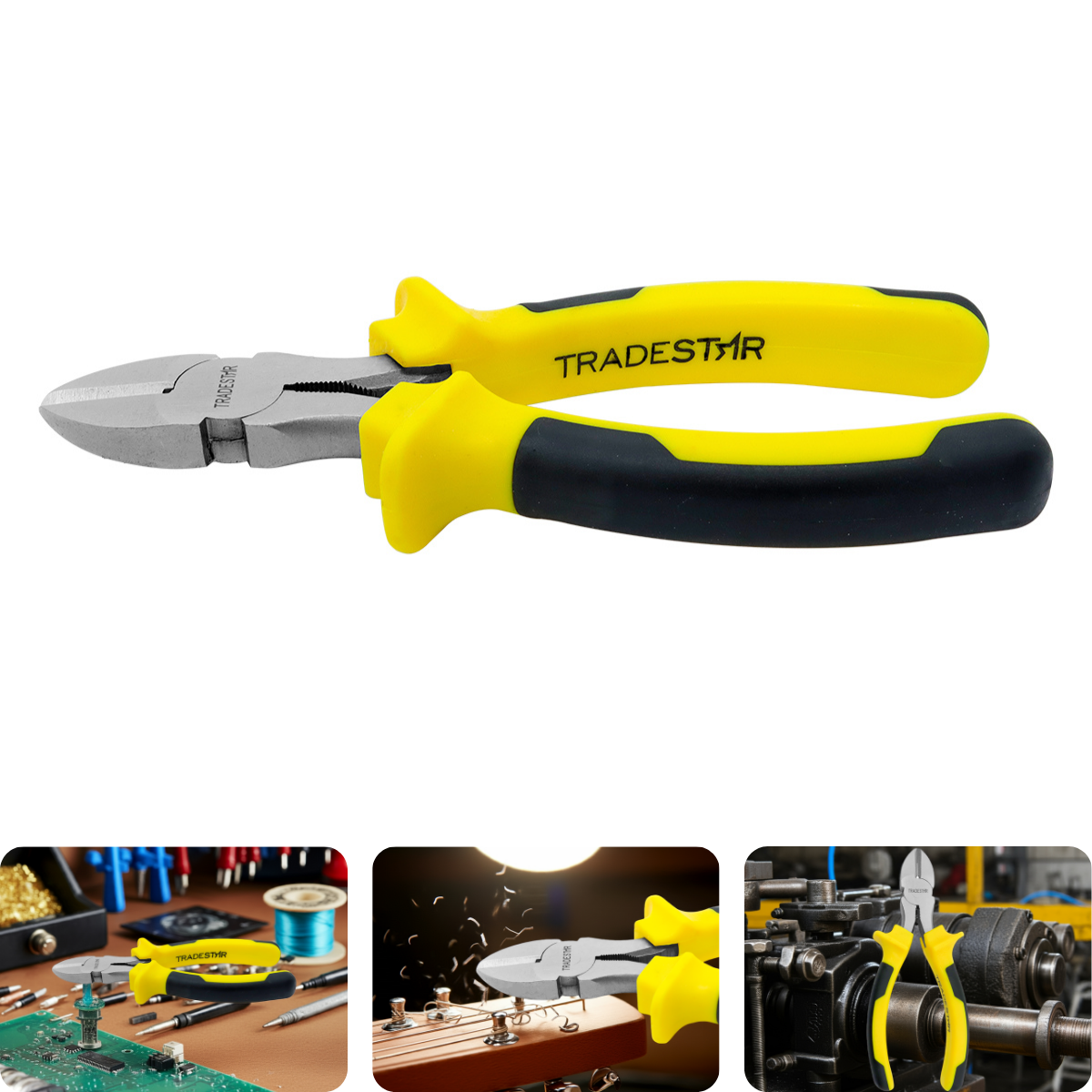 Alicate Corte Diagonal 6'' Ac Niquelado Tradestar