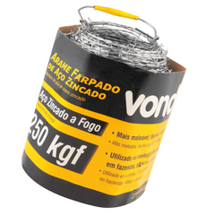 Arame Farpado 250kgf 100 Metros Vonder