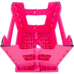 Banqueta Plástica Dobrável Rosa 220mm Vonder